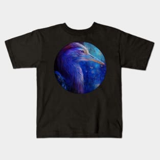 Heron Spirit, Beautiful Wildlife Kids T-Shirt